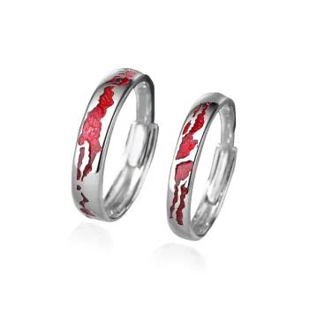 Chongqing Gold Store S999 Fine Silver Rings Unisex