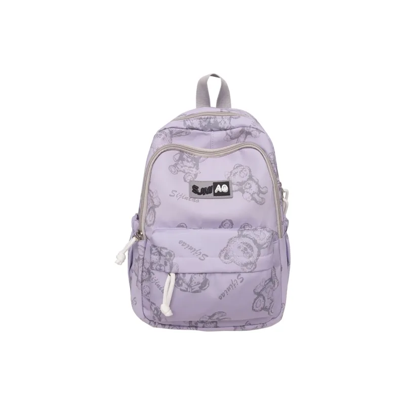 Yalu Nylon Laptop Bag Backpack Unisex Multicolor-8