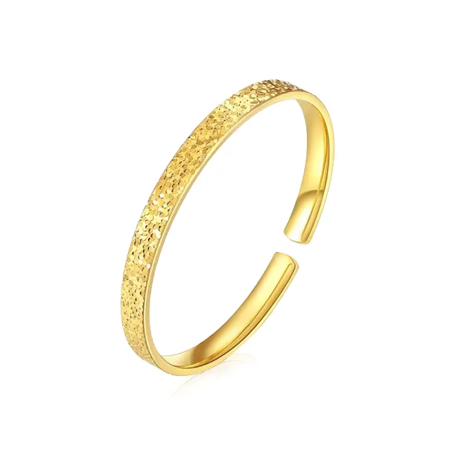 Zheng Tai Fook 999 Fine Silver Bangles Unisex-7