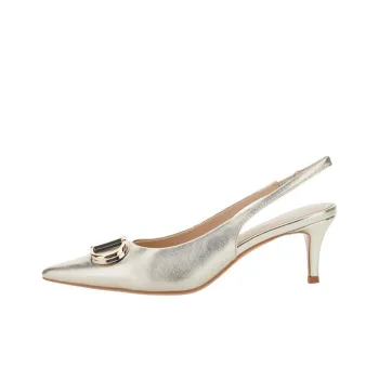 Twinset Oval T Slingback Pumps