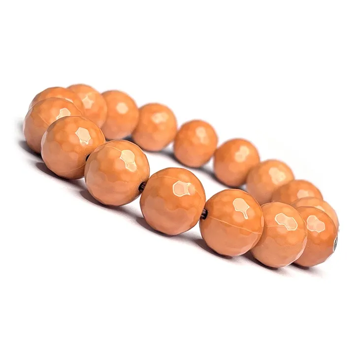 MOUNTAINS AND MANS Monkey Head Walnut New Chinese Style Wealth Rolling Good Luck Beaded Bracelet Men's-2