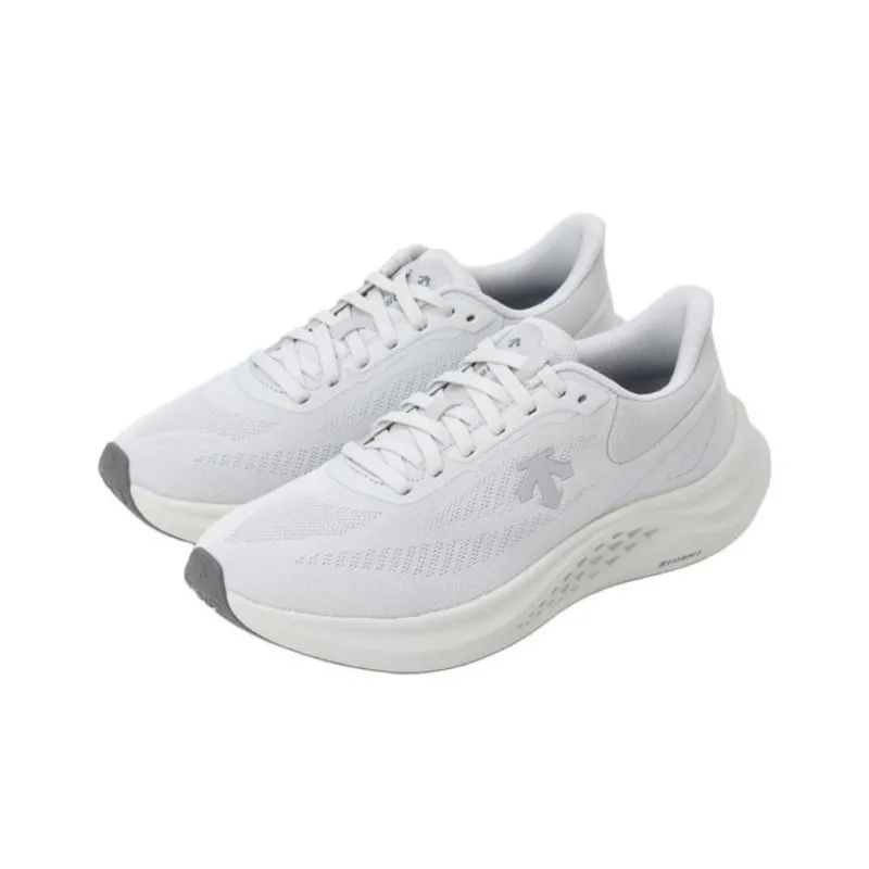DESCENTE Run Step Anti Slip Wear Resistant Low Top Running Shoes Unisex Gray-1
