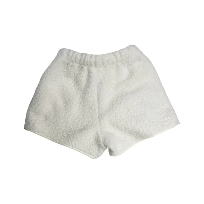 Ya Sheep People Casual Shorts Women's White-5