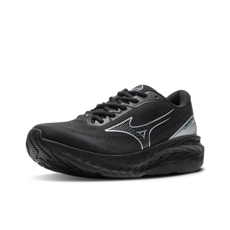 Mizuno Breathable Lightweight Low Top Casual Shoes Unisex Black-1