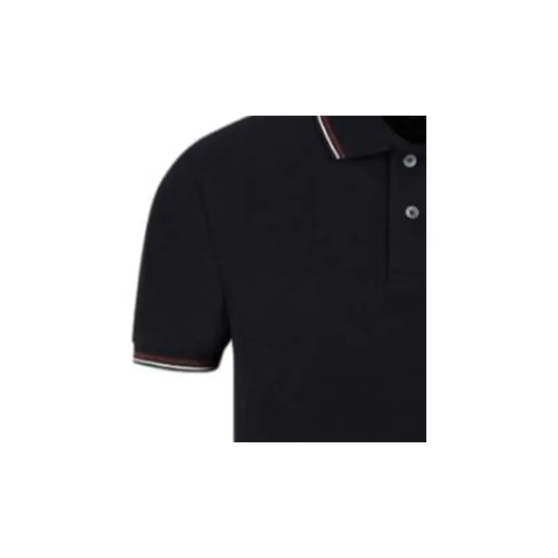 EMPORIO ARMANI Polo Shirt Men Black-2