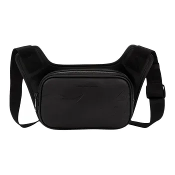 CALVIN KLEIN PU Polyurethane Camera Bag Shoulder Bag Crossbody Bag Men's Black
