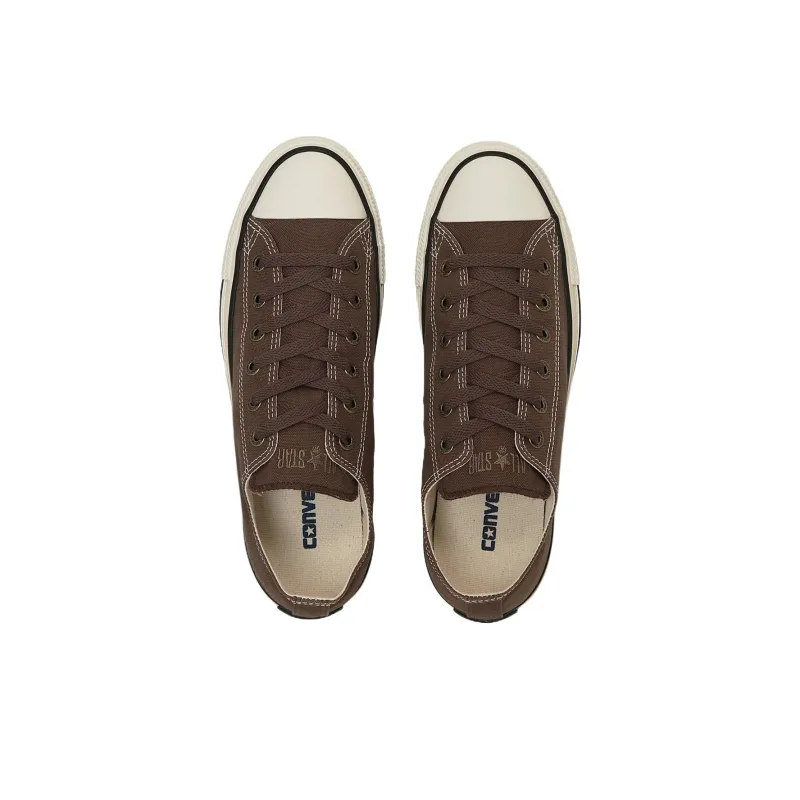 Converse All Star Anti Slip Wear Resistant Low Top Canvas Shoes Unisex Dark Brown-3