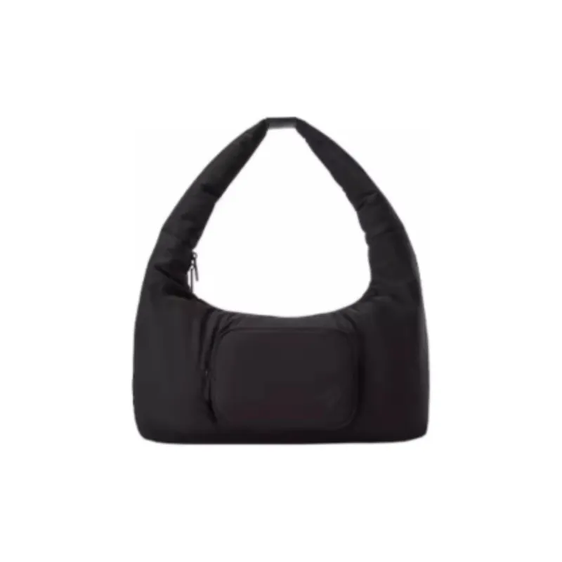 FILA FUSION Fabric Shoulder Bag Mini Women's Pitch Black/Chrysanthemum Thistle Purple Blue-3