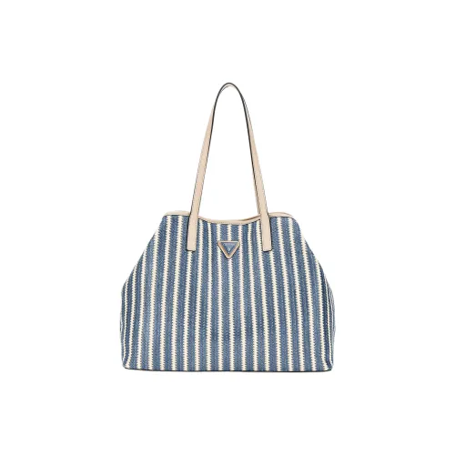 guess Noelle Polypropylene Tote Bag Shopping Bag Shoulder Bags Women's Blue