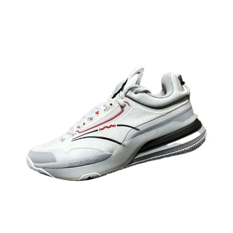 361° DVD1 Basketball Shoes Men Low Top White-3