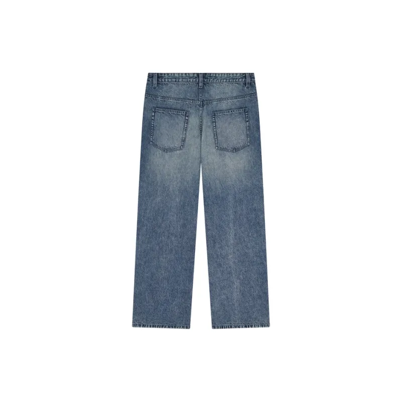 Nice Rice Jeans Unisex Rusty Blue-1