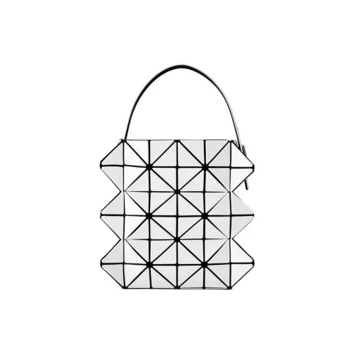 ISSEY MIYAKE Polyvinyl Chloride Resin Handbag Mini Women's White