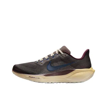 Nike Pegasus 41 Anti Slip Wear Resistant Low Top Casual Running Shoes Men's Brown