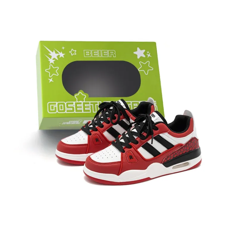 BEIER Campus Classic Comfortable Abrasion Resistant Slip Resistant Low Top Skateboard Shoes Unisex-19