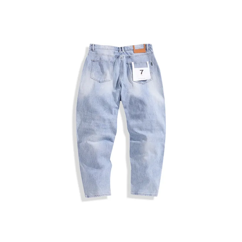 PEACEBIRD MEN Jeans Men Denim Light Blue 1-1