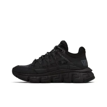 VERSACE Trigreca Barocco jacquard Caged Sneakers