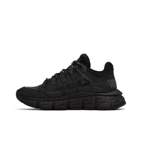 VERSACE Trigreca Barocco jacquard Caged Sneakers
