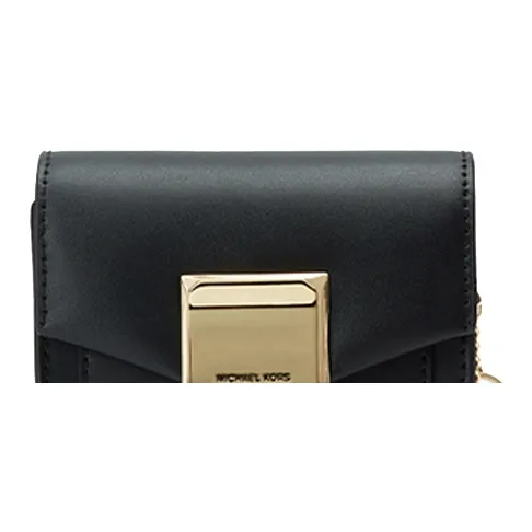 MICHAEL KORS Lita Saddle Bag Shoulder Bag Crossbody Bag Mini Women's Black-2