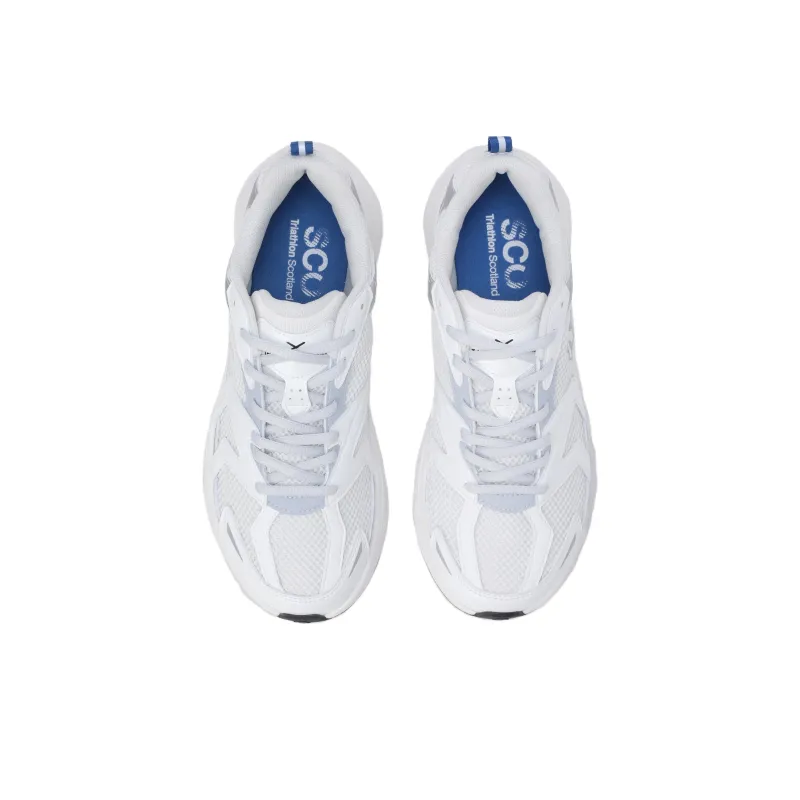 DESCENTE Dimarathon V2 Abrasion Resistant Breathable Low Top Casual Running Shoes Unisex White-3