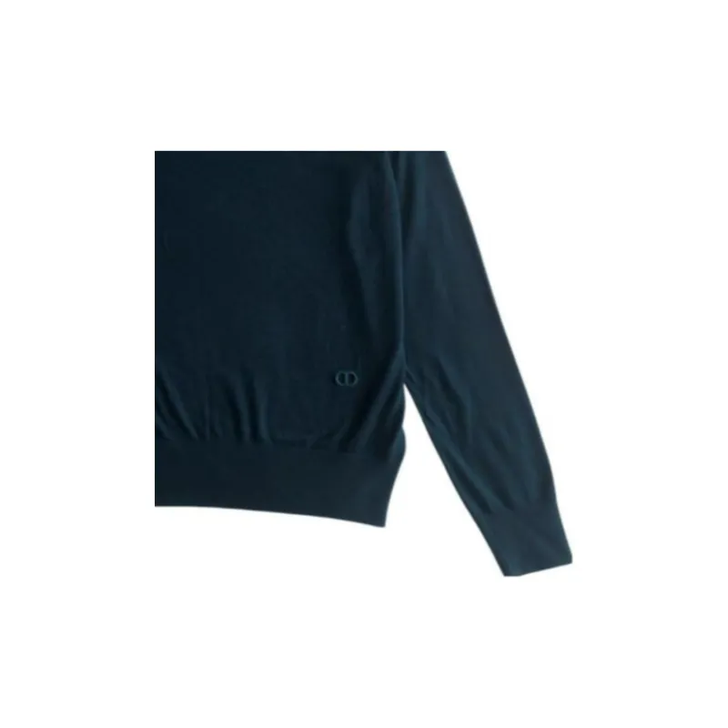 DIOR Quarterly New Products Cashmere Sweaters Men Green-2