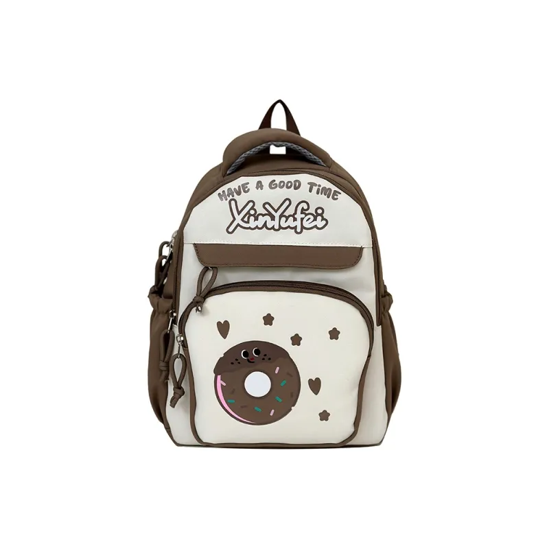 KARUISHA Nylon Backpack Large Size Unisex Multicolor-22