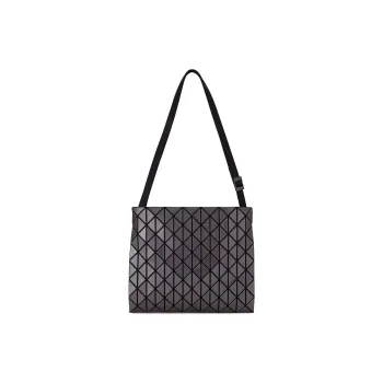 ISSEY MIYAKE Prism Polyvinyl Chloride Resin Crossbody Bag, Shoulder Bag Women's Dark Gray