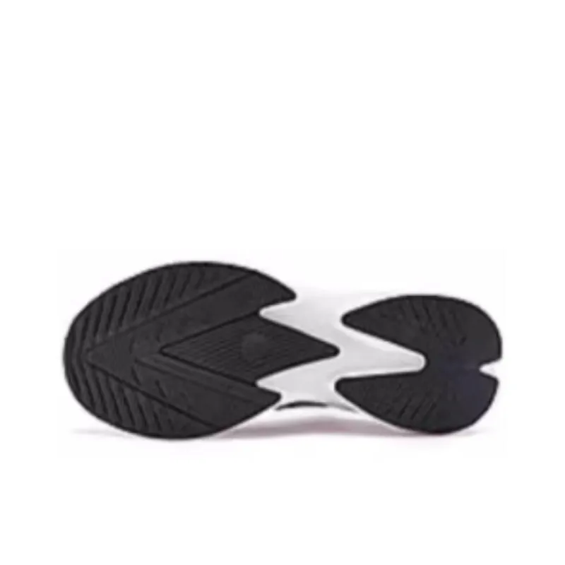 QIAODAN Borderless 6.0 Anti Slip Wear Resistant Low Top Casual Running Shoes Women's Black White-2