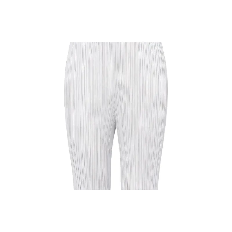 PLEATS PLEASE ISSEY MIYAKE Casual Pants Unisex Light Gray-9