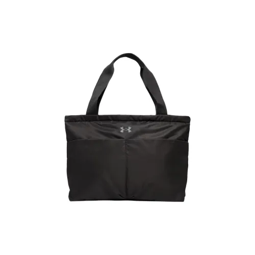 Under Armour Water Resistant Fabric Tote Bag Shopping Bag Handbag Women's Black