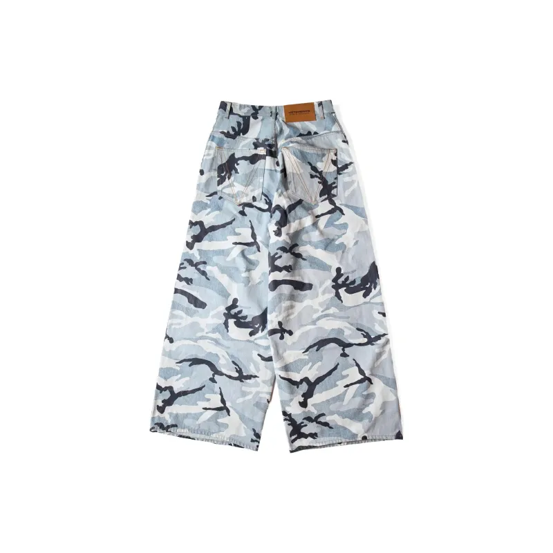 Vetements Camo Big Shape Jeans-1