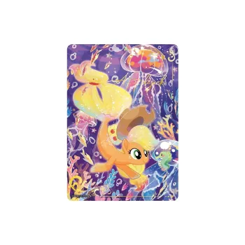 KAYOU Apple Jiaer My Little Pony Moonlight 6SC Single Card Sixth Shot IP/Anime Cards 1 Pack