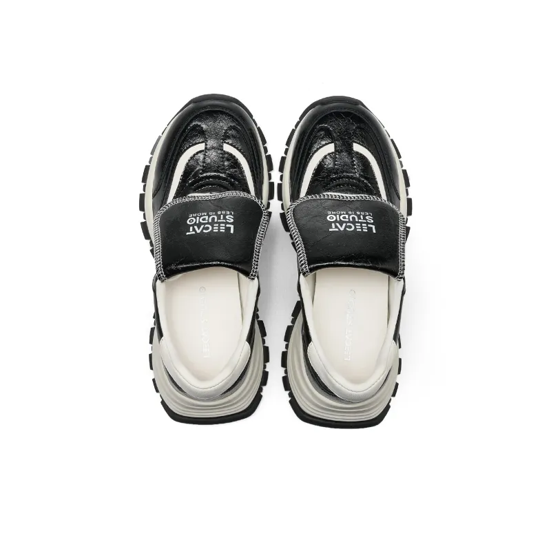 LEECAT STUDIO Cushioning Height Increasing Wear-Resistant Slip-Resistant Low-Top Chunky Sneakers Women's-11