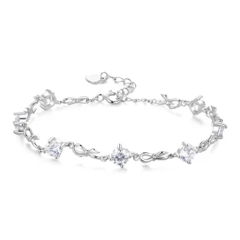 OWNCOOL Sterling Silver Bracelet Box Women's