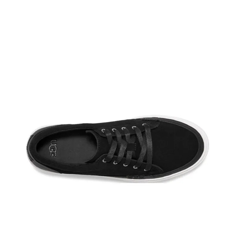 UGG Cakewalk Slip Resistant Low Top Skateboard Shoes Unisex Black-4