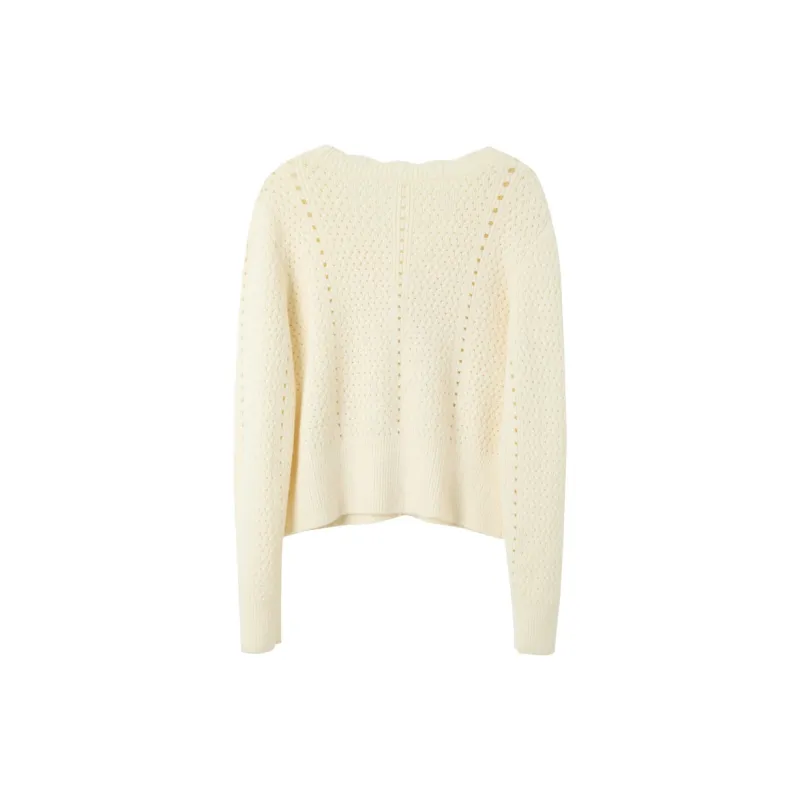 3COLOUR Knitwear Women's Cream-1