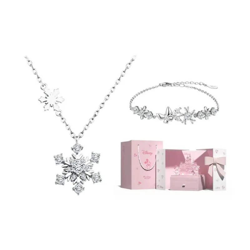 Disney Frozen Series S925 Silver Bracelets Women's-16