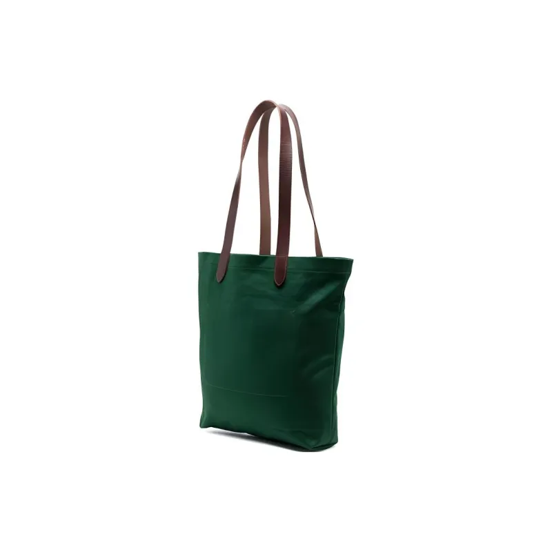 Polo Ralph Lauren Cotton Tote Bag Shopping Bag Handbag Shoulder Bag Medium Size Men's Green-1