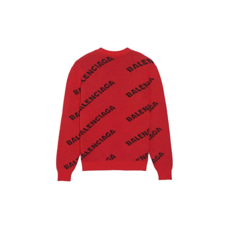 Balenciaga Sweaters Men Red-1