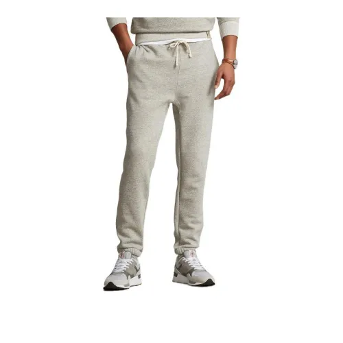 Polo Ralph Lauren SS23 Knitted Sports Pants Men's Gray
