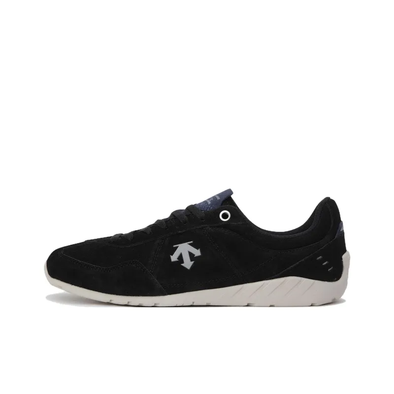 DESCENTE Non slip Lightweight Low Top Casual Running Shoes Unisex Black-0