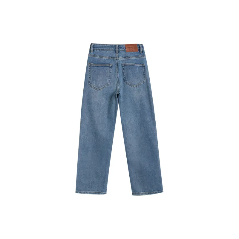 Olrain Jeans Women's Denim Blue-1