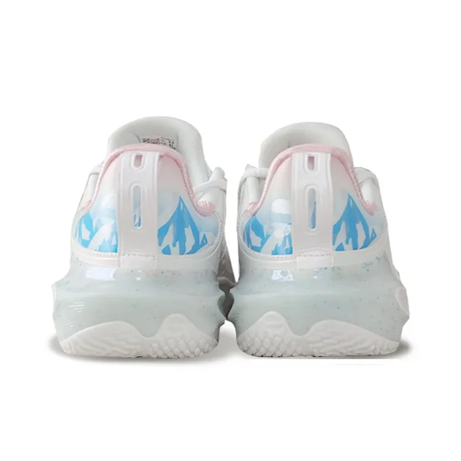 LINING Flash Strike 11 Basketball Shoes Men Low Top Pearl White-4