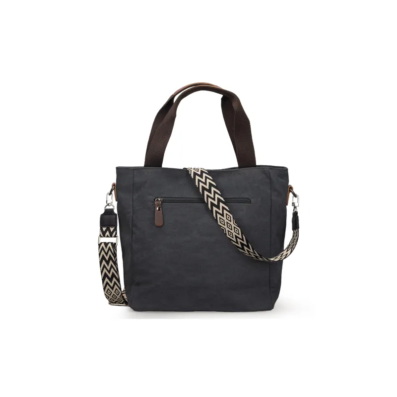 TAKI Canvas Canvas Bag Tote Bag Shopping Bag Handbag Unisex Multicolor-2