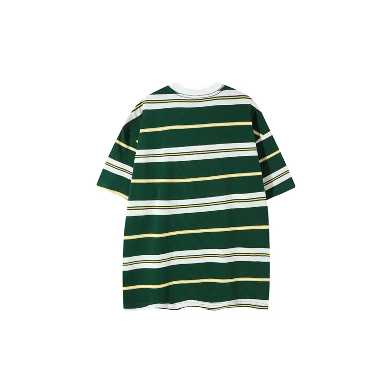 Trendy Essential T Shirt Unisex Fresh Green-1