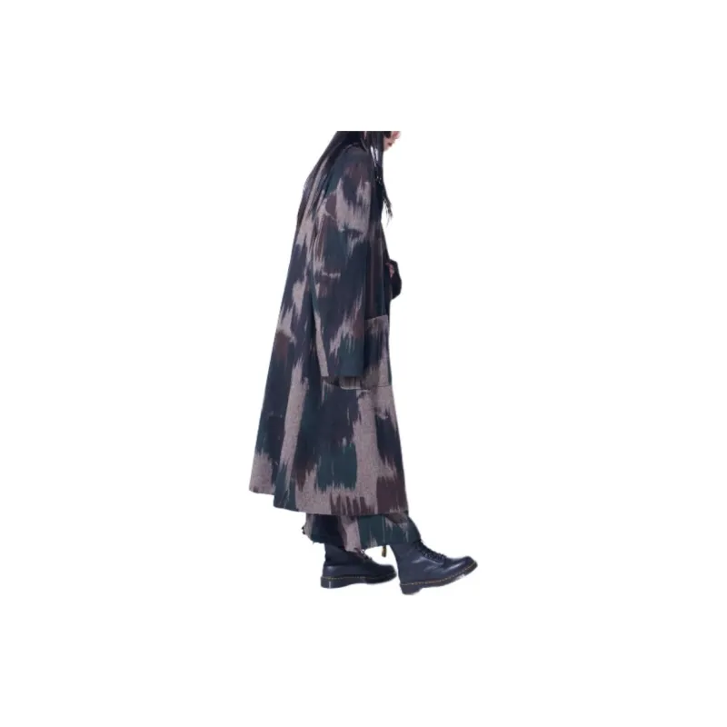 Yohji Yamamoto S'YTE FW24 Coats Unisex Khaki-6