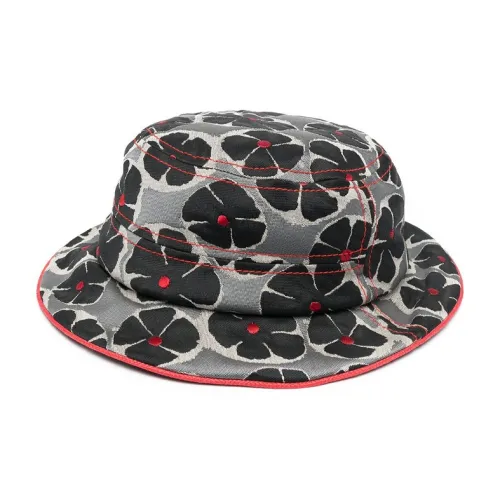 10 CORSO COMO Floral print Stitched Bucket Hat