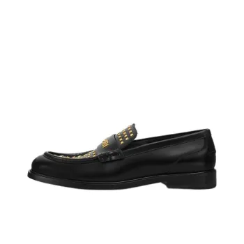 VERSACE Loafers Men Black