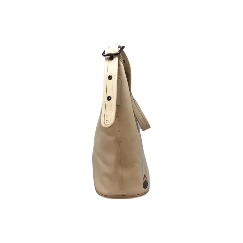 COACH Tom Wesselmann Collaboration Leather Tote Bag, Shopping Bag, Crossbody Bag Tubas Women's White-6