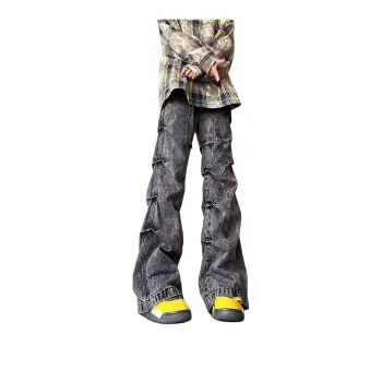 GWAF Classic Fashion Jeans Unisex Black Gray Shades