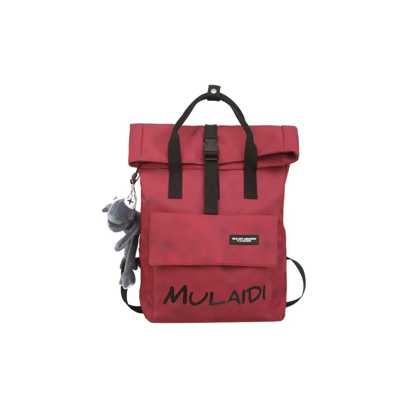 Yalu Nylon Backpack Unisex Multicolor-14